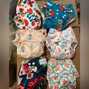 Baby Goal Reusable Diaper Set